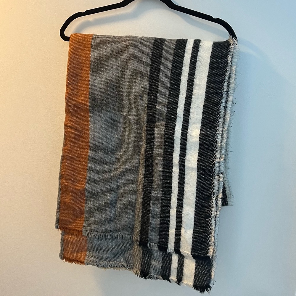 Multicolored Zara Oversized Scarf